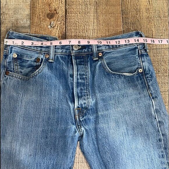 Levis 501 button fly jeans 30x32 - Picture 6 of 12